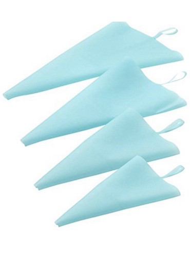 SET OF 4 SILICONE PIPING BAGS