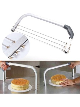 ADJUSTABLE 3 LAYER CAKE CUTTER