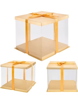 SQUARE ANTIQUE GOLD BOX(30*30*25cm(H))