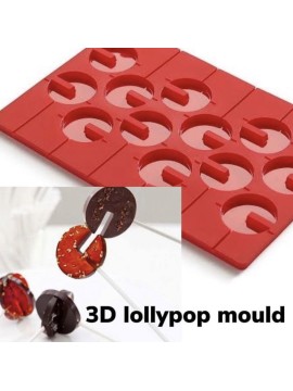 3D LOLLYPOP MOULD(30 PCES)