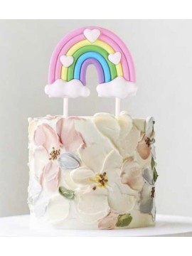 RAINBOW CAKE TOPPER
